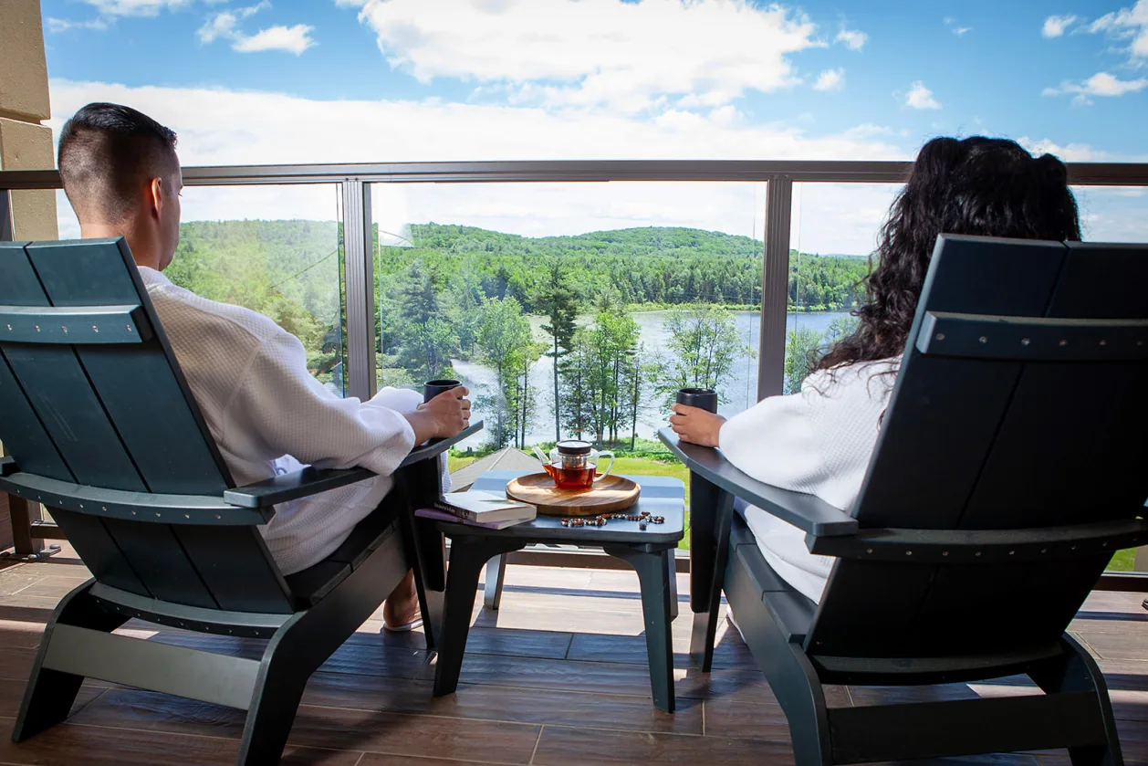 Weekend Spa Getaway at YO1 Health Resort suite balcony